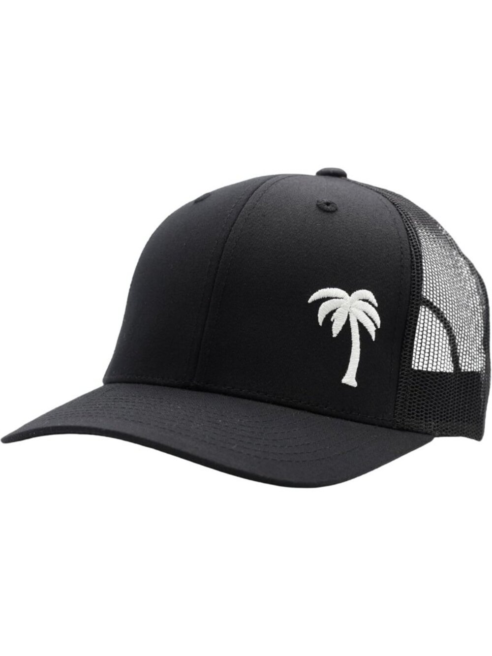 Stylish Palm Tree Trucker Hat for Men & Women | Breathable Mesh, Adjustable Fit